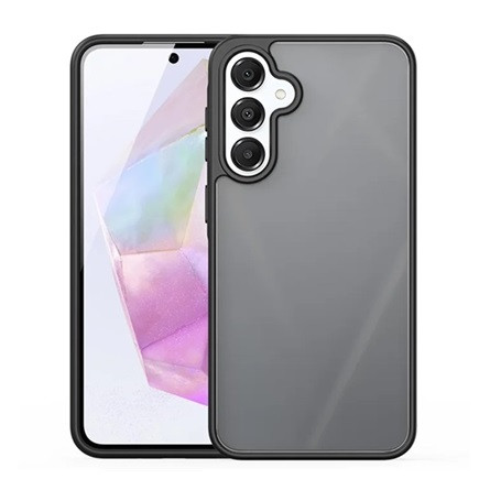 Dux Ducis Samsung A56 5G DUX DUCIS YIND szilikon telefonvédő ütésállóság, matt, FEKETE