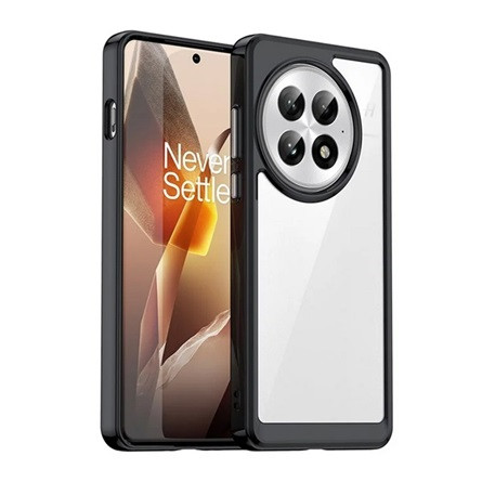 Gigapack OnePlus 13 5G GIGAPACK Szilikon telefonvédő ütésállóság, átlátszó hátlap, FEKETE
