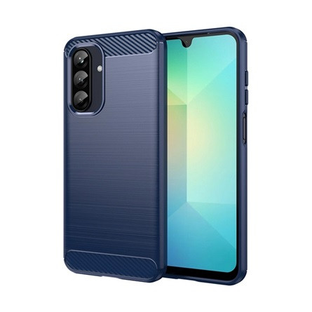 Gigapack Samsung A36 5G GIGAPACK Szilikon telefonvédő ütésállóság, karbon minta, SÖTÉTKÉK