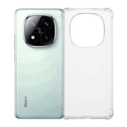 Roar Redmi Note 14 Pro 5G ROAR JELLY ARMOR szilikon telefonvédő ütésállóság, légpárnás sarok, ÁTLÁTSZÓ