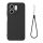Gigapack Infinix Hot 50i 4G GIGAPACK Szilikon telefonvédő matt, prémium + kézpánt, FEKETE