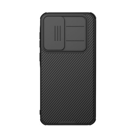 Nillkin Samsung A36 5G NILLKIN CAMSHIELD PRO MAGNETIC műanyag telefonvédő ütésállóság, csíkos, FEKETE