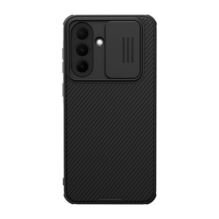 Nillkin Samsung A56 5G NILLKIN CAMSHIELD PRO MAGNETIC műanyag telefonvédő ütésállóság, csíkos, FEKETE