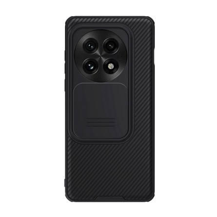 Nillkin OnePlus 13 5G NILLKIN CAMSHIELD PRO szilikon telefonvédő ütésállóság, csíkos, FEKETE