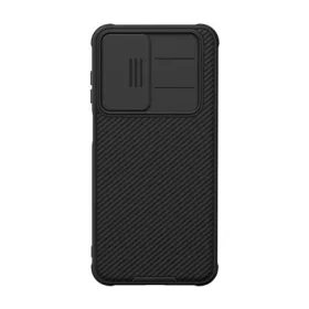   Nillkin Samsung A26 5G NILLKIN CAMSHIELD PRO szilikon telefonvédő ütésállóság, csíkos, FEKETE