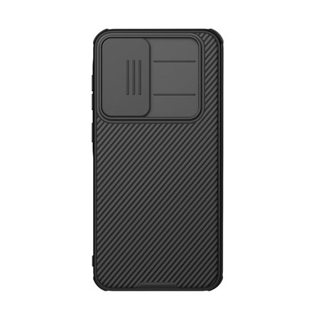 Nillkin Samsung A36 5G NILLKIN CAMSHIELD PRO szilikon telefonvédő ütésállóság, csíkos, FEKETE