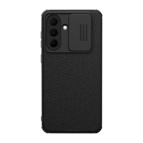   Nillkin Samsung A56 5G NILLKIN CAMSHIELD PRO szilikon telefonvédő ütésállóság, csíkos, FEKETE