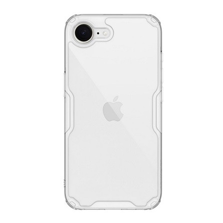 Nillkin iPhone 16e NILLKIN NATURE PRO szilikon telefonvédő ütésállóság, légpárnás sarok, ÁTLÁTSZÓ