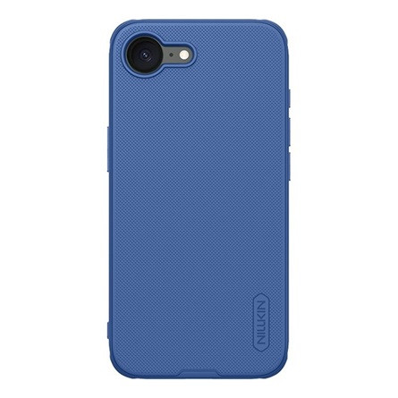 Nillkin iPhone 16e NILLKIN SUPER FROSTED PRO műanyag telefonvédő ütésállóság, érdes felület, SÖTÉTKÉK