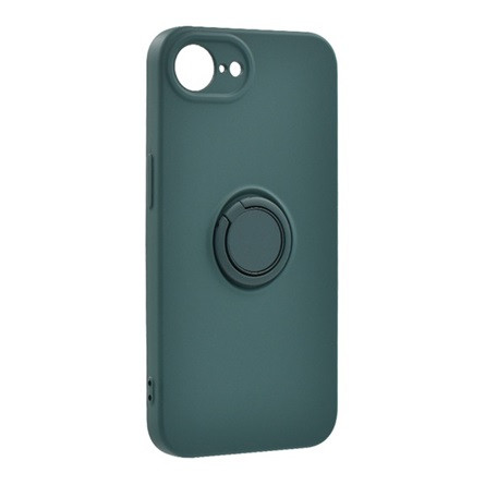 gigapack iPhone 16e GIGAPACK Szilikon telefonvédő tartógyűrű, kameravédő, SÖTÉTZÖLD
