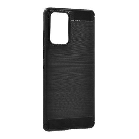 gigapack Motorola Edge 50 Fusion 5G GIGAPACK Szilikon telefonvédő ütésállóság, karbon minta, FEKETE