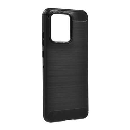 gigapack Motorola Edge 50 Neo 5G GIGAPACK Szilikon telefonvédő ütésállóság, karbon minta, FEKETE