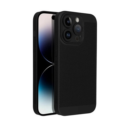 gigapack Redmi Note 14 Pro 4G GIGAPACK Műanyag telefonvédő légáteresztő, kameravédő, FEKETE