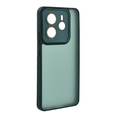 gigapack Redmi Note 14 4G GIGAPACK Szilikon telefonvédő ütésállóság, kameravédő, SÖTÉTZÖLD
