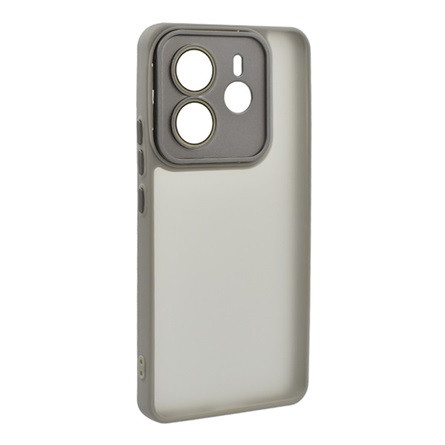 gigapack Redmi Note 14 4G GIGAPACK Szilikon telefonvédő ütésállóság, kameravédő, VILÁGOSSZÜRKE