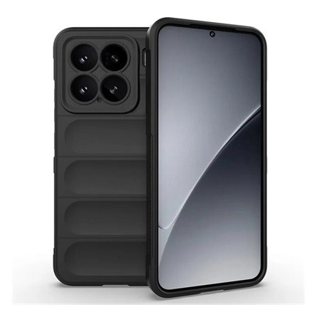 gigapack Xiaomi 15 GIGAPACK Szilikon telefonvédő ütésállóság, 3D, FEKETE