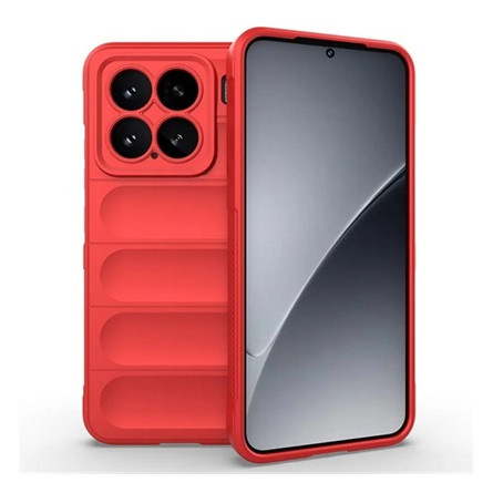 gigapack Xiaomi 15 GIGAPACK Szilikon telefonvédő ütésállóság, 3D, PIROS
