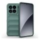 gigapack Xiaomi 15 GIGAPACK Szilikon telefonvédő ütésállóság, 3D, SÖTÉTZÖLD