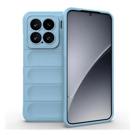 gigapack Xiaomi 15 GIGAPACK Szilikon telefonvédő ütésállóság, 3D, VILÁGOSKÉK