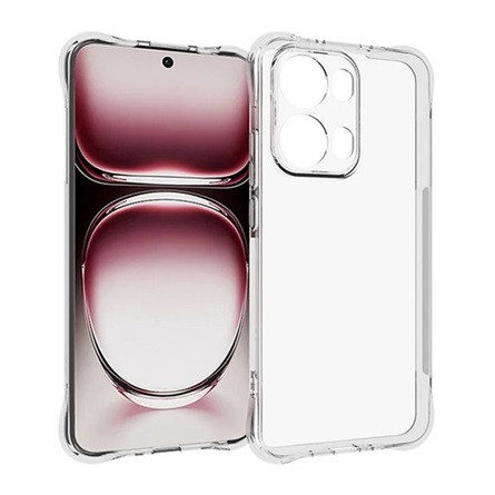 gigapack Oppo Reno 13 Pro GIGAPACK Szilikon telefonvédő ütésállóság, légpárnás sarok, ÁTLÁTSZÓ