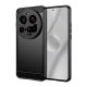 gigapack Xiaomi 15 Ultra GIGAPACK Szilikon telefonvédő ütésállóság, karbon minta, FEKETE