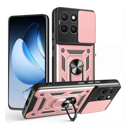 gigapack Honor X8c GIGAPACK Defender szilikon telefonvédő ütésállóság, kameravédő, ROZÉARANY