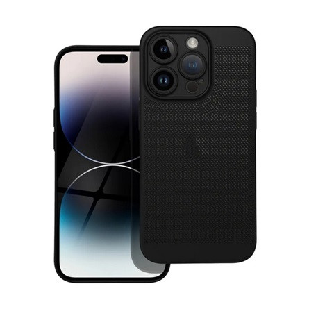 gigapack Redmi Note 14 4G GIGAPACK Műanyag telefonvédő légáteresztő, kameravédő, FEKETE