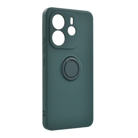 gigapack Redmi Note 14 4G GIGAPACK Szilikon telefonvédő tartógyűrű, kameravédő, SÖTÉTZÖLD