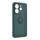 gigapack Redmi Note 14 4G GIGAPACK Szilikon telefonvédő tartógyűrű, kameravédő, SÖTÉTZÖLD