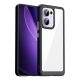 gigapack Oppo Reno 13 F 5G GIGAPACK Szilikon telefonvédő ütésállóság, átlátszó hátlap, FEKETE