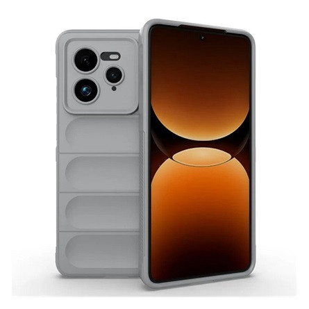 gigapack Realme GT 7 Pro 5G GIGAPACK Szilikon telefonvédő ütésállóság, 3D, VILÁGOSSZÜRKE
