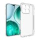 gigapack Honor X8c GIGAPACK Szilikon telefonvédő ütésállóság, légpárnás sarok, ÁTLÁTSZÓ