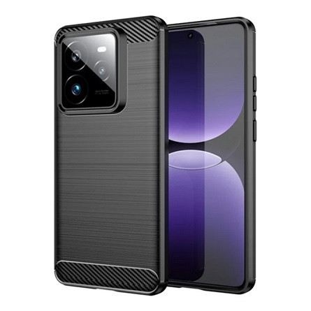 gigapack Realme GT 7 Pro 5G GIGAPACK Szilikon telefonvédő ütésállóság, karbon minta, FEKETE