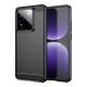 gigapack Realme GT 7 Pro 5G GIGAPACK Szilikon telefonvédő ütésállóság, karbon minta, FEKETE