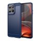 gigapack Motorola Moto G15 GIGAPACK Szilikon telefonvédő ütésállóság, karbon minta, SÖTÉTKÉK