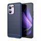 gigapack Oppo Reno 13 F 5G GIGAPACK Szilikon telefonvédő ütésállóság, karbon minta, SÖTÉTKÉK