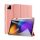 DUX DUCIS Xiaomi Pad 7 Pro DUX DUCIS DOMO tok álló, bőr hatású aktív FLIP, ceruza tartó, RÓZSASZÍN