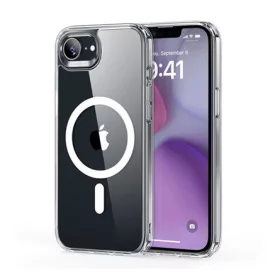   ESR iPhone 16e ESR CLASSIC HYBRID szilikon telefonvédő ütésállóság, MagSafe, ÁTLÁTSZÓ