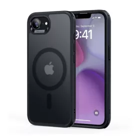   ESR iPhone 16e ESR CLASSIC HYBRID szilikon telefonvédő ütésállóság, MagSafe, FEKETE