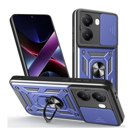 gigapack Xiaomi Poco X7 Pro GIGAPACK Defender szilikon telefonvédő ütésállóság, kameravédő, SÖTÉTKÉK