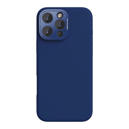 NILLKIN iPhone 16 Pro Max NILLKIN LENSWING MAGNETIC műanyag telefonvédő matt, MagSafe, SÖTÉTKÉK