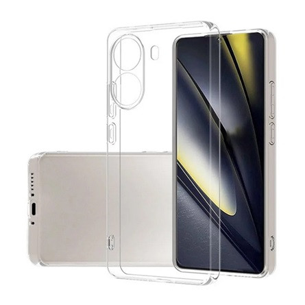 gigapack Xiaomi Poco X7 Pro GIGAPACK Szilikon telefonvédő ultravékony ÁTLÁTSZÓ