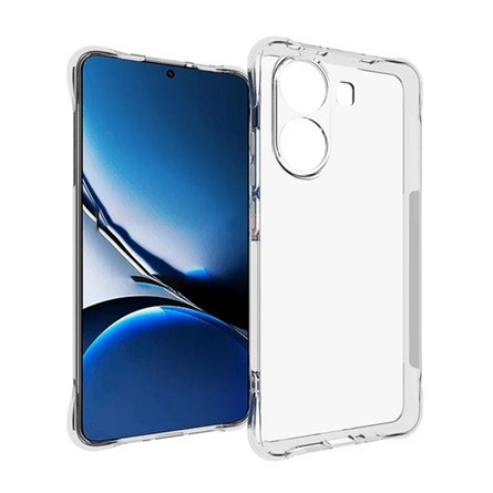 gigapack Xiaomi Poco X7 Pro GIGAPACK Szilikon telefonvédő ütésállóság, légpárnás sarok, ÁTLÁTSZÓ