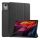 gigapack Lenovo Tab K11 Plus GIGAPACK Tok álló, bőr hatású aktív FLIP, asztali tartó, FEKETE