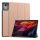 gigapack Lenovo Tab K11 Plus GIGAPACK Tok álló, bőr hatású aktív FLIP, asztali tartó, ROZÉARANY