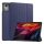 gigapack Lenovo Tab K11 Plus GIGAPACK Tok álló, bőr hatású aktív FLIP, asztali tartó, SÖTÉTKÉK