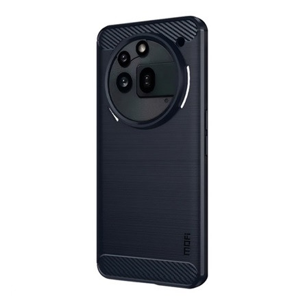 MOFI Nothing Phone MOFI szilikon telefonvédő ütésállóság, karbon minta, SÖTÉTKÉK
