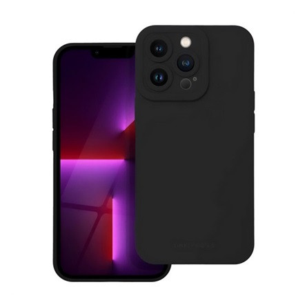 ROAR iPhone 16e ROAR LUNA szilikon telefonvédő ultravékony, wireless, FEKETE
