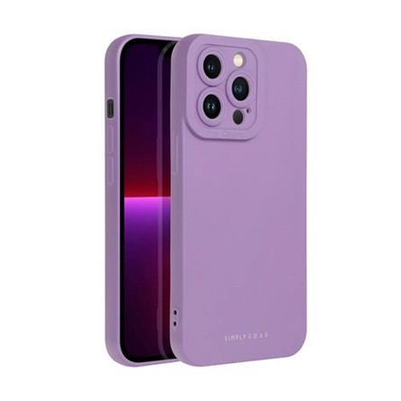 ROAR iPhone 16e ROAR LUNA szilikon telefonvédő ultravékony, wireless, LILA