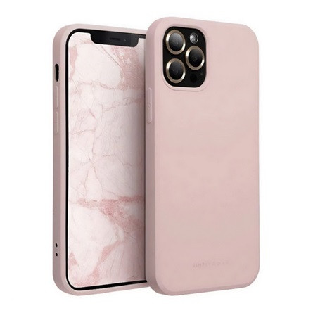 ROAR iPhone 16e ROAR SPACE szilikon telefonvédő matt, prémium, RÓZSASZÍN